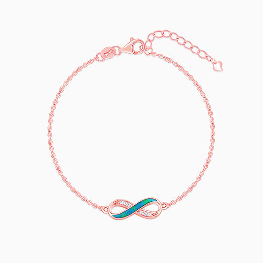 Rose Gold Infinity Vibe Bracelet