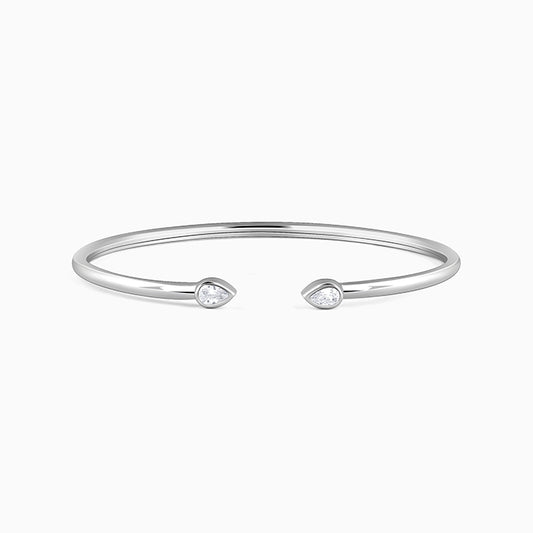 Silver Aurora Cuff Bracelet- silver bracelet for women