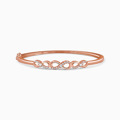 Rose Gold Foreverloop Cuff Bracelet (Size 2.6)
