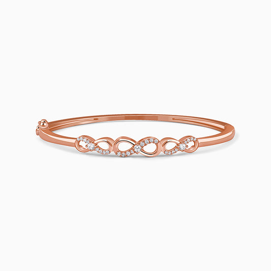 Rose Gold Foreverloop Cuff Bracelet (Size 2.6)