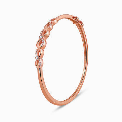 Rose Gold Foreverloop Cuff Bracelet (Size 2.6)
