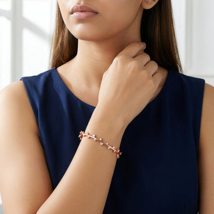 Rose Gold Beautiful Things Cuff Bracelet