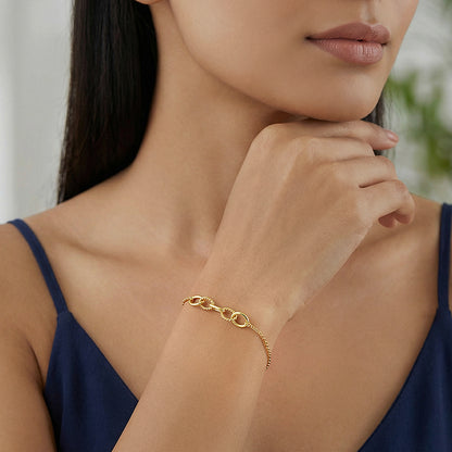 Golden Connection Bracelet