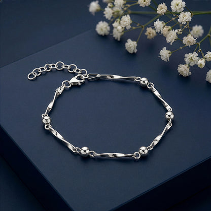 Silver Celestial Gleam Bracelet