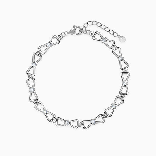 Silver Lunara Knot Bracelet
