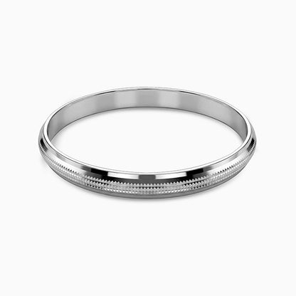 Silver Manmeet Kada For Him (Size 6.9)
