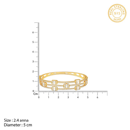 Golden Festive Bling Bracelet