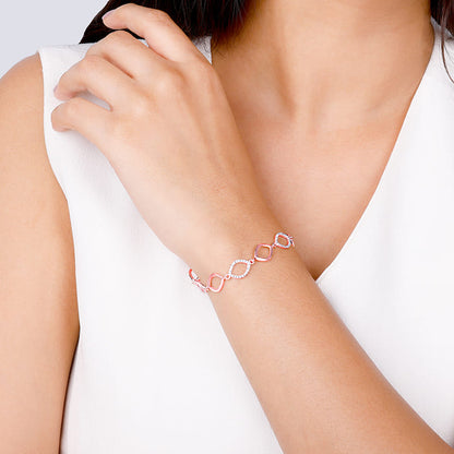 Kriti Sanon Rose Gold Harmony Bracelet