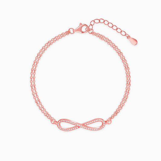 Rose Gold Spiral Splendour Bracelet