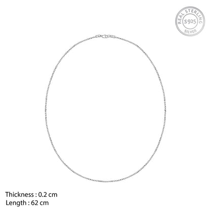 Silver Link Lore Chain