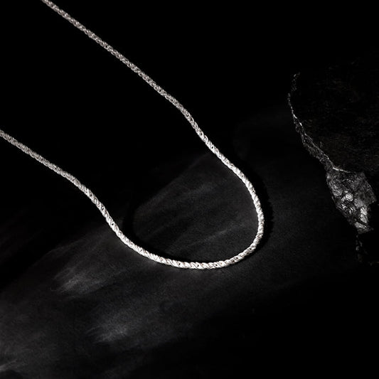  Silver Crest Chain