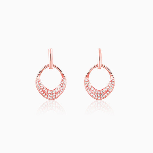 Rose Gold Nova Earrings