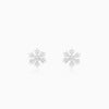 Silver Snowflake Earrings