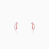 Rose Gold Hope And Happiness Earrings