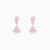Rose Gold Squared Jhumki