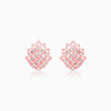 Rose Gold Lotus Radiance Earrings