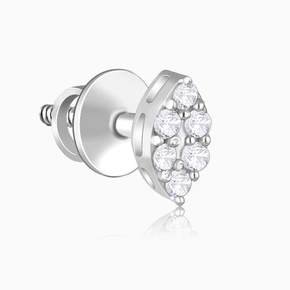 Silver Stardust Sparkles Earrings