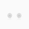 Silver Wheel of Life Earrings
