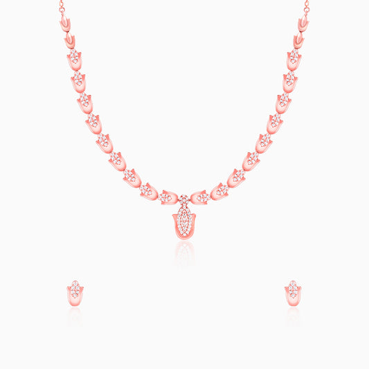 Rose Gold Classic Hamsa Set