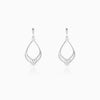 Silver Princess Earrings