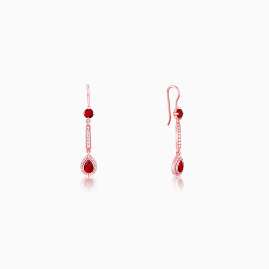 Rose Gold Always Love Earrings