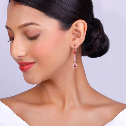 Rose Gold Always Love Earrings