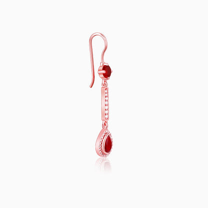 Rose Gold Always Love Earrings
