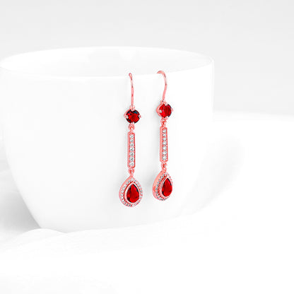 Rose Gold Always Love Earrings