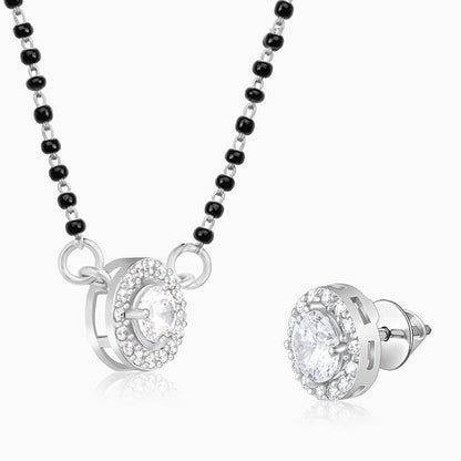Silver Drizzle Drop Set
