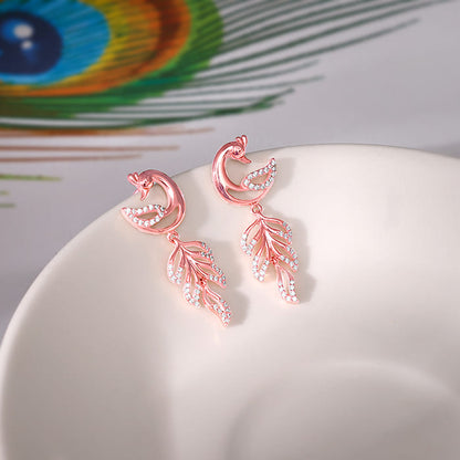 Rose Gold Mor Earrings