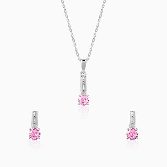 Silver Pink Glam Set