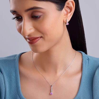 Silver Pink Glam Set