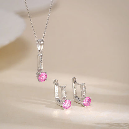 Silver Pink Glam Set