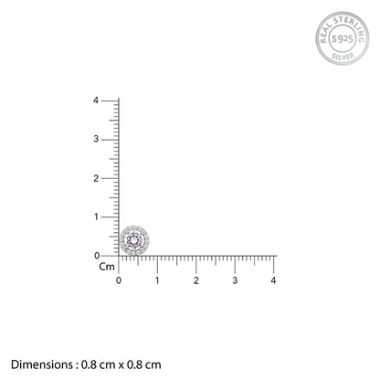 Silver Joyful Studs
