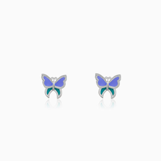 Silver Flutter Muse Earrings