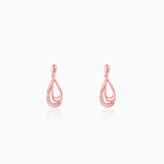 Rose Gold Emma Earrings
