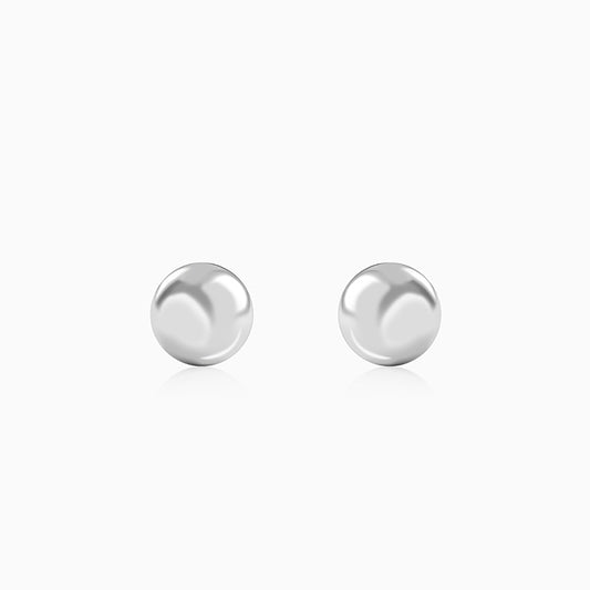 Silver Glow Power Earrings