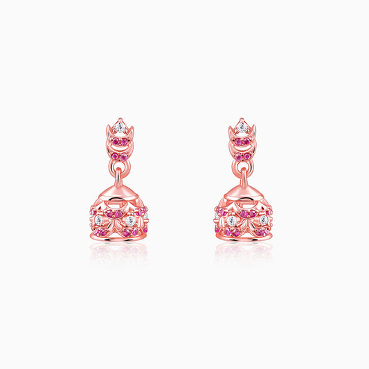Rose Gold Urvashi Jhumki