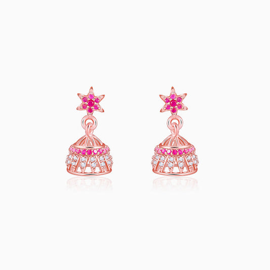 Rose Gold Sumitra Jhumki