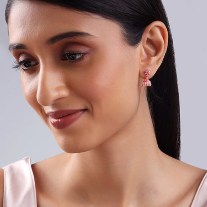 Rose Gold Sumitra Jhumki