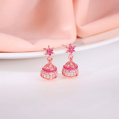 Rose Gold Sumitra Jhumki