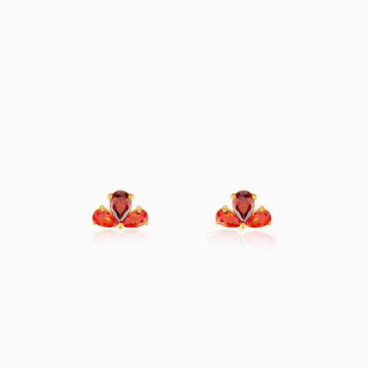 Golden Aurora Studs