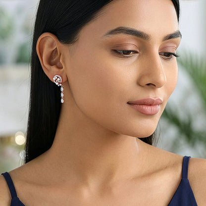 Rose Gold Ophelia Earrings