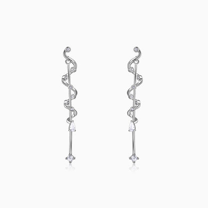 Silver All My Life Dangler Earrings