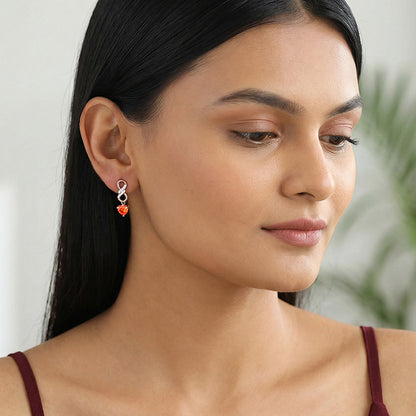 Rose Gold Choosing You Earrings