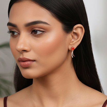 Rose Gold Sway With Me Earrings
