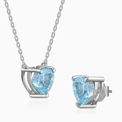 Silver Kiss Me Set