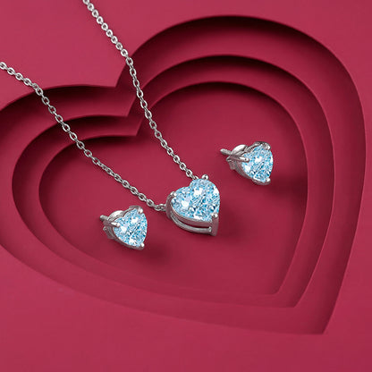 Silver Kiss Me Set