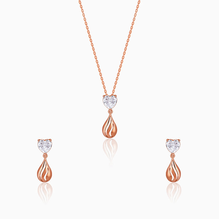 Rose Gold Unsaid Love Set