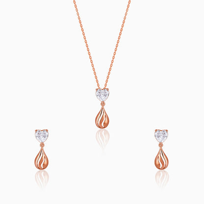 Rose Gold Unsaid Love Set